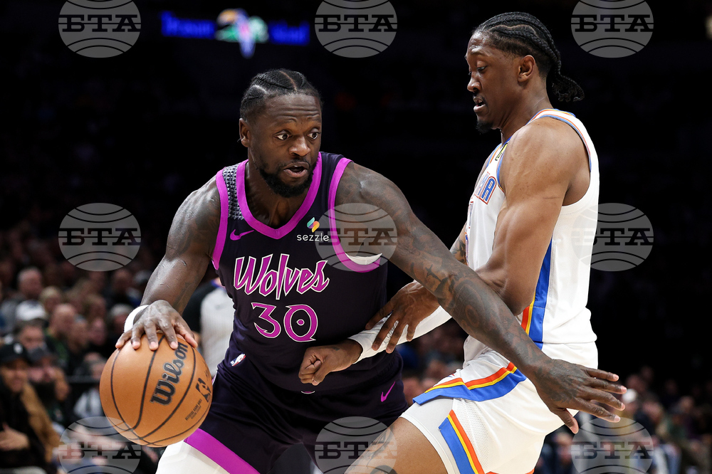 Thunder Timberwolves Basketball