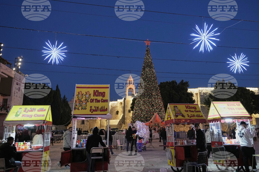 Israel Palestinians Christmas Choir