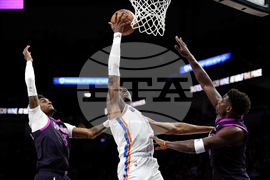 Thunder Timberwolves Basketball