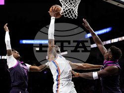 Thunder Timberwolves Basketball