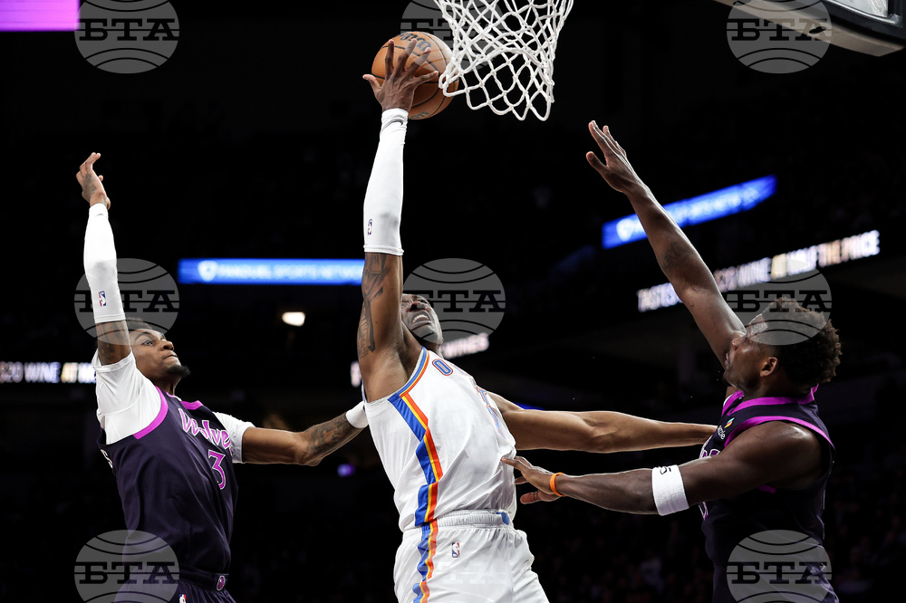 Thunder Timberwolves Basketball