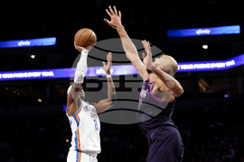 Thunder Timberwolves Basketball