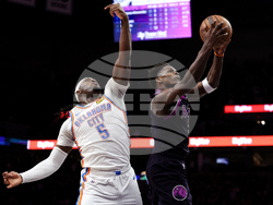 Thunder Timberwolves Basketball