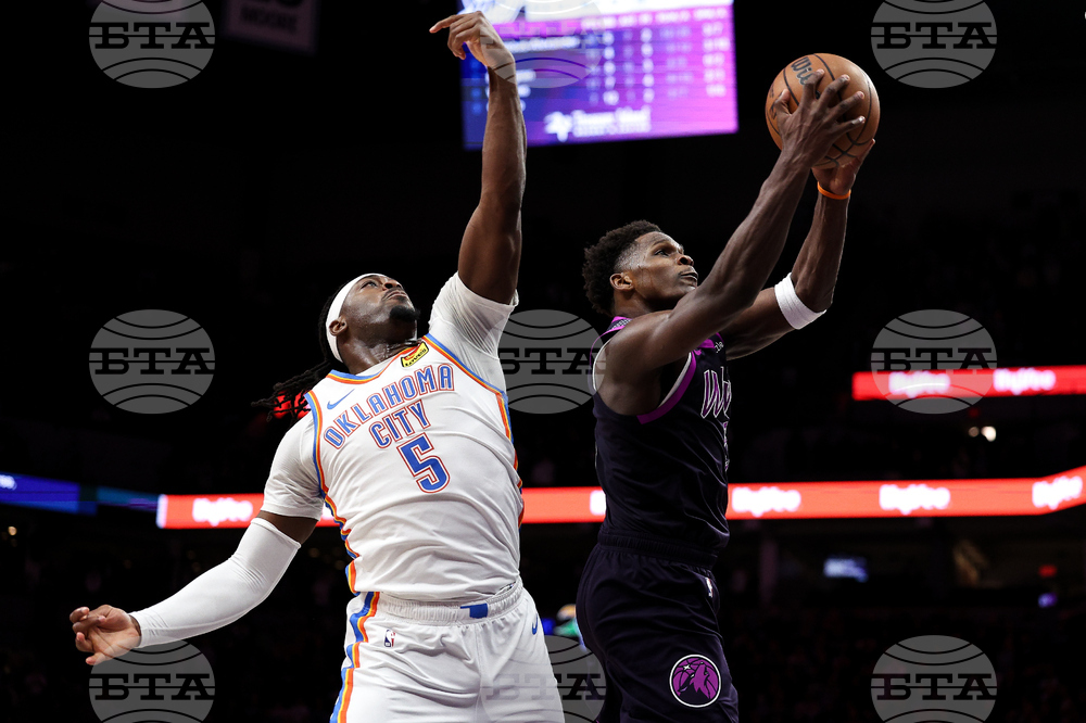 Thunder Timberwolves Basketball