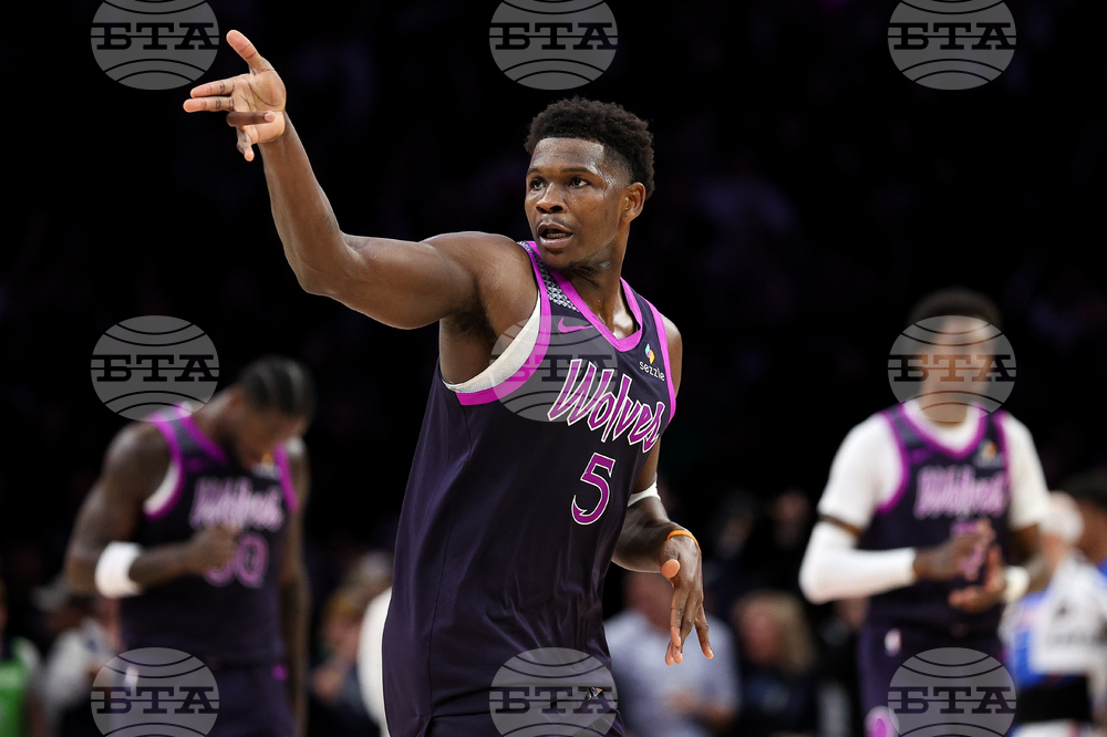 APTOPIX Thunder Timberwolves Basketball