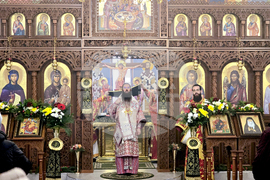 Сливен - храм „Св. Петка“ - празнична литургия