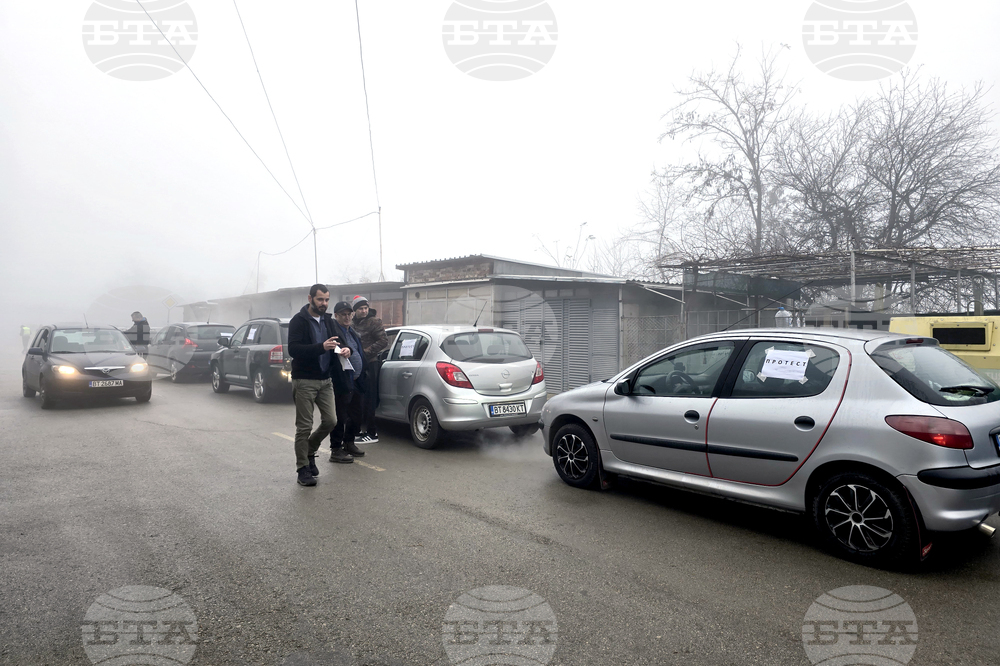 Свищов - квартал „Симеон Ванков“ - протестно автошествие