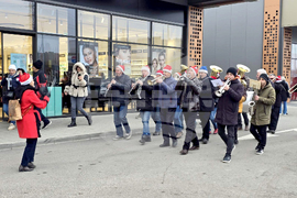 Добрич - Духов оркестър - дефиле