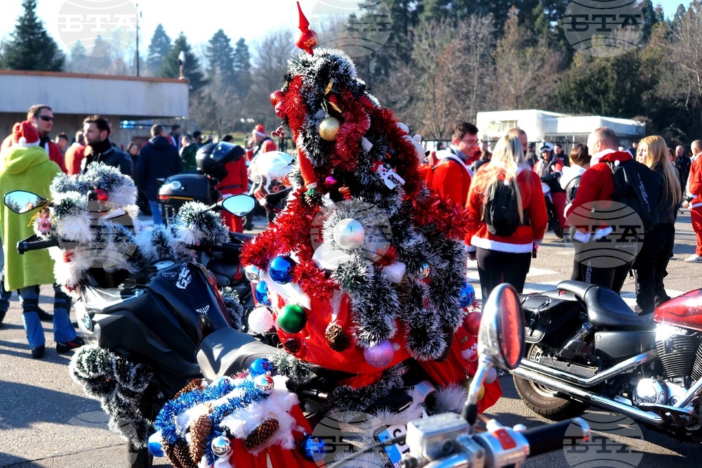 Дядо Коледа - мотошествие