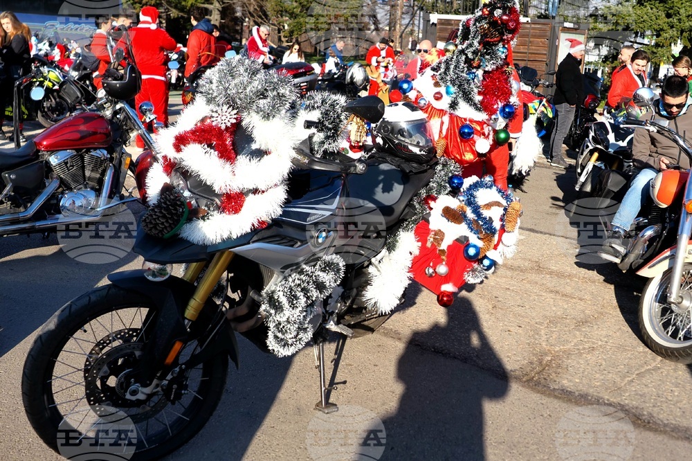 Дядо Коледа - мотошествие