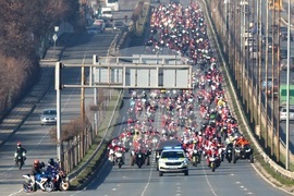 Дядо Коледа - мотошествие