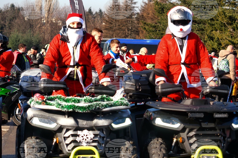 Дядо Коледа - мотошествие