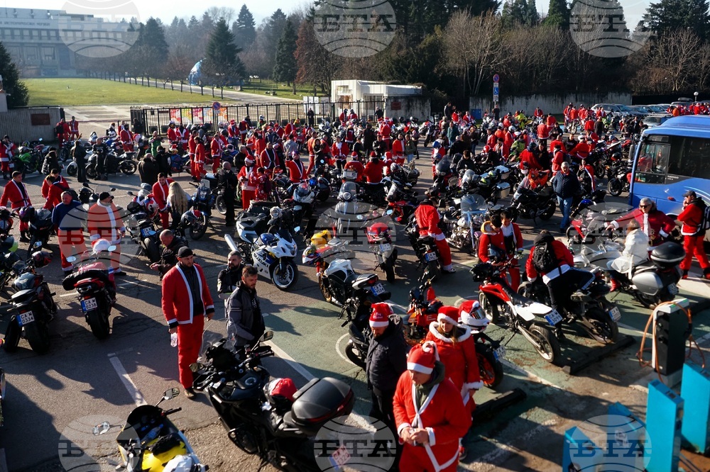 Дядо Коледа - мотошествие