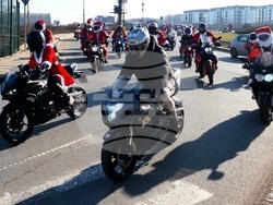 Дядо Коледа - мотошествие