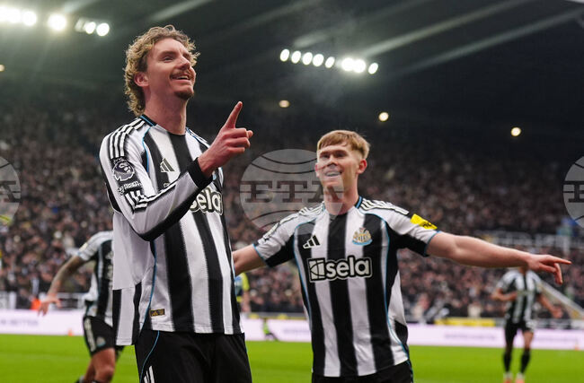 Нюкасъл пропиля два гола на Ник Волтемаде и стигна само до точка срещу Челси