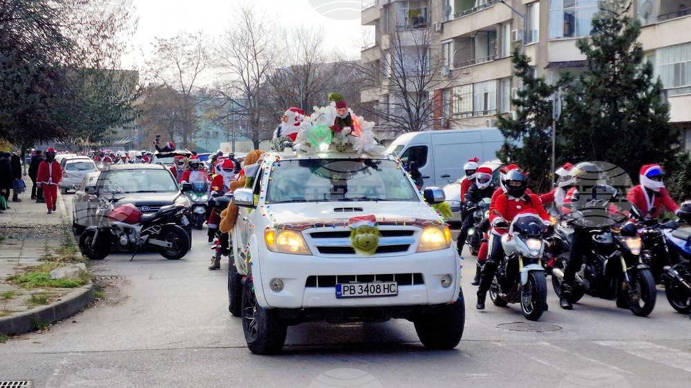 Пловдив - мото обиколка - подаръци - деца