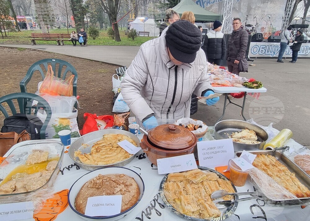 Шумен - кулинарна изложба - празник