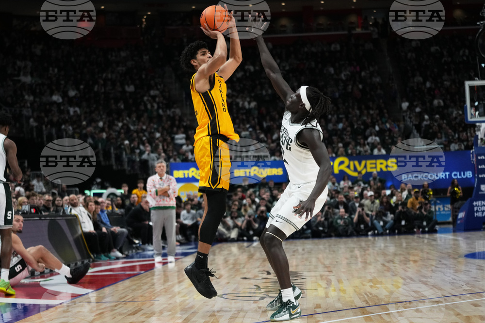 Oakland Michigan St Basketball