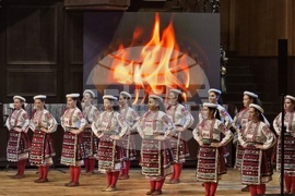 Добрич - Представителна фолклорна танцова студия „Добруджа" - коледен концерт