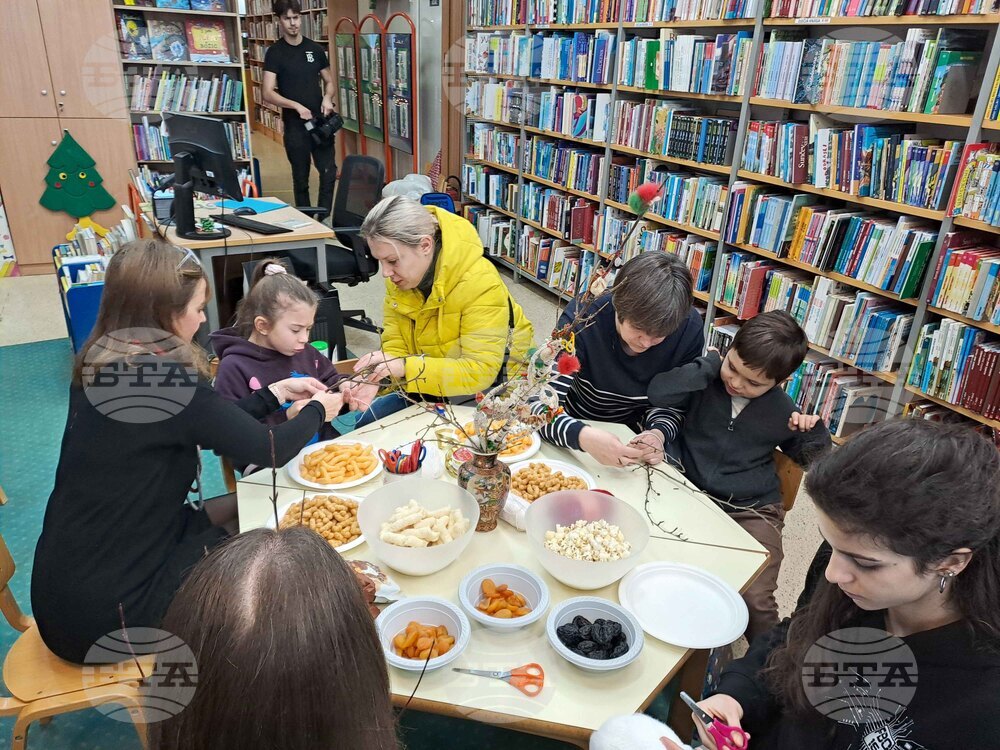 Хърватия - Българско неделно училище „Иван Вазов“ - сурвачки - изработване