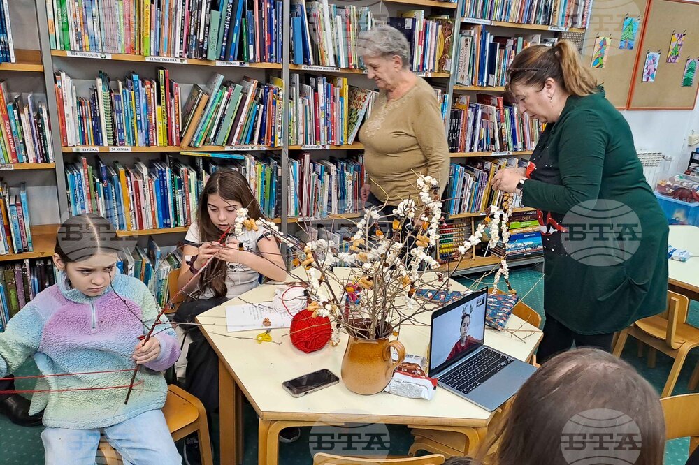 Хърватия - Българско неделно училище „Иван Вазов“ - сурвачки - изработване