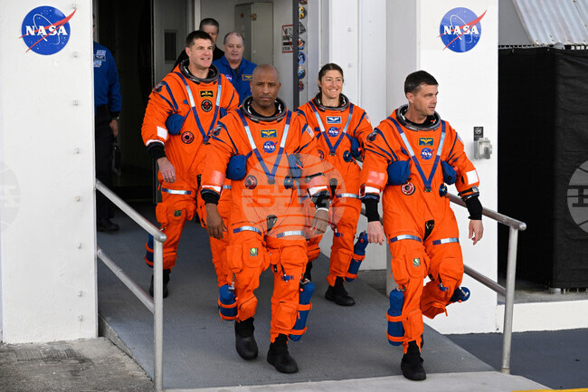 NASA Artemis II Crew