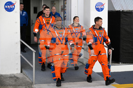 NASA Artemis II Crew