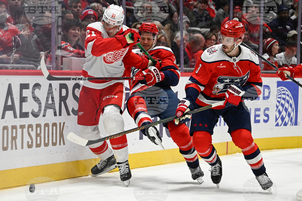 Red Wings Capitals Hockey