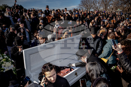 APTOPIX Penny Funeral