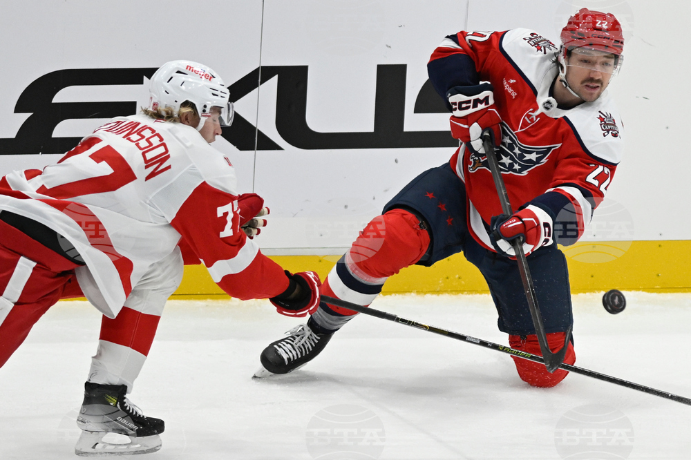 Red Wings Capitals Hockey