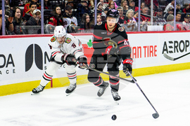 Blackhawks Senators Hockey