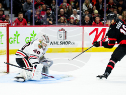 Blackhawks Senators Hockey