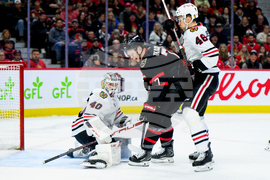 Blackhawks Senators Hockey