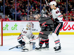 Blackhawks Senators Hockey