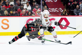 Blackhawks Senators Hockey