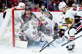 Blackhawks Senators Hockey