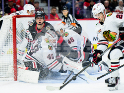 Blackhawks Senators Hockey