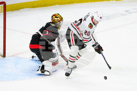 Blackhawks Senators Hockey