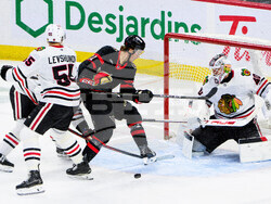 Blackhawks Senators Hockey