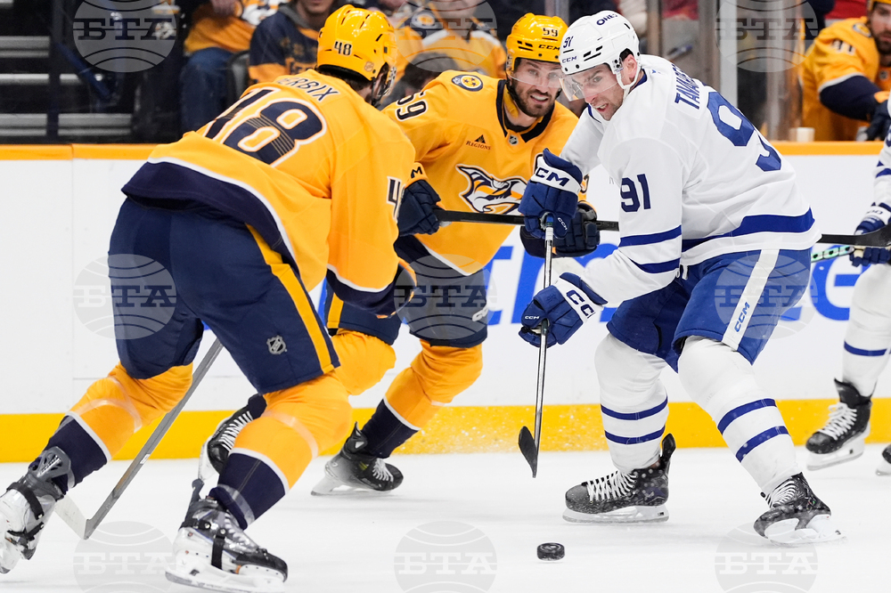 Maple Leafs Predators Hockey