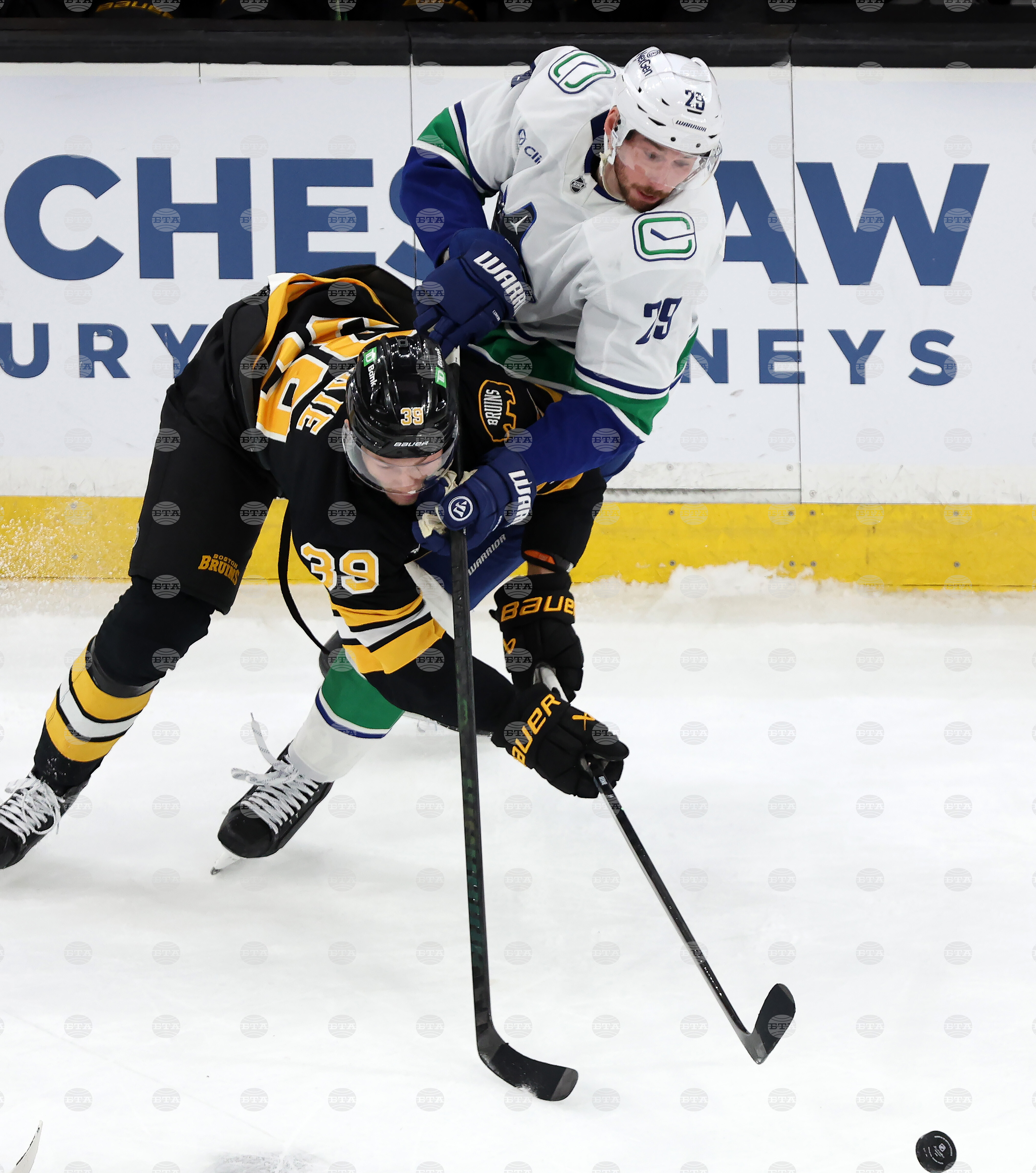 Canucks Bruins Hockey