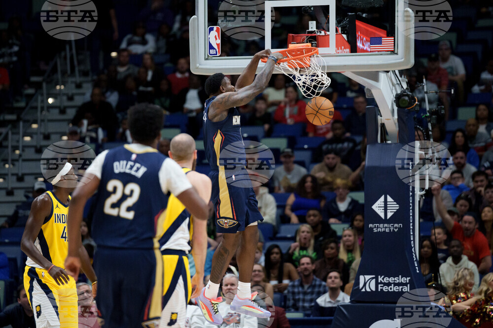 Pacers Pelicans Basketball