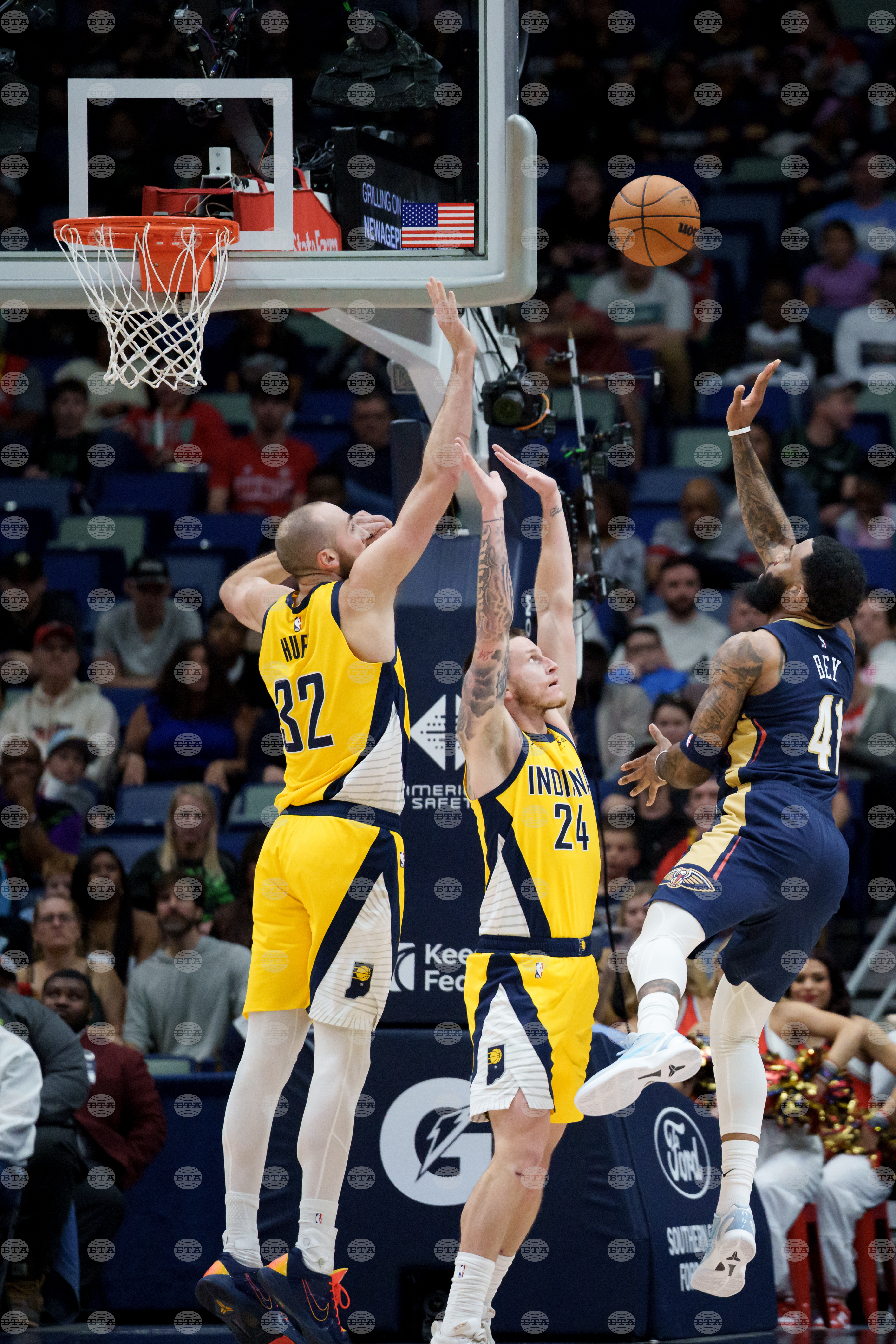 Pacers Pelicans Basketball