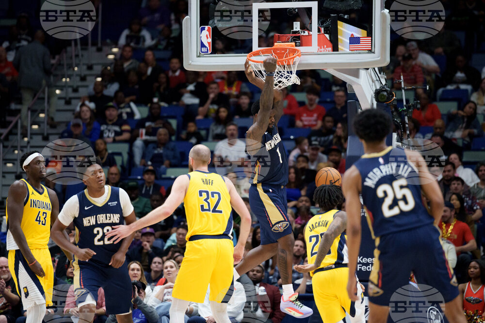 Pacers Pelicans Basketball