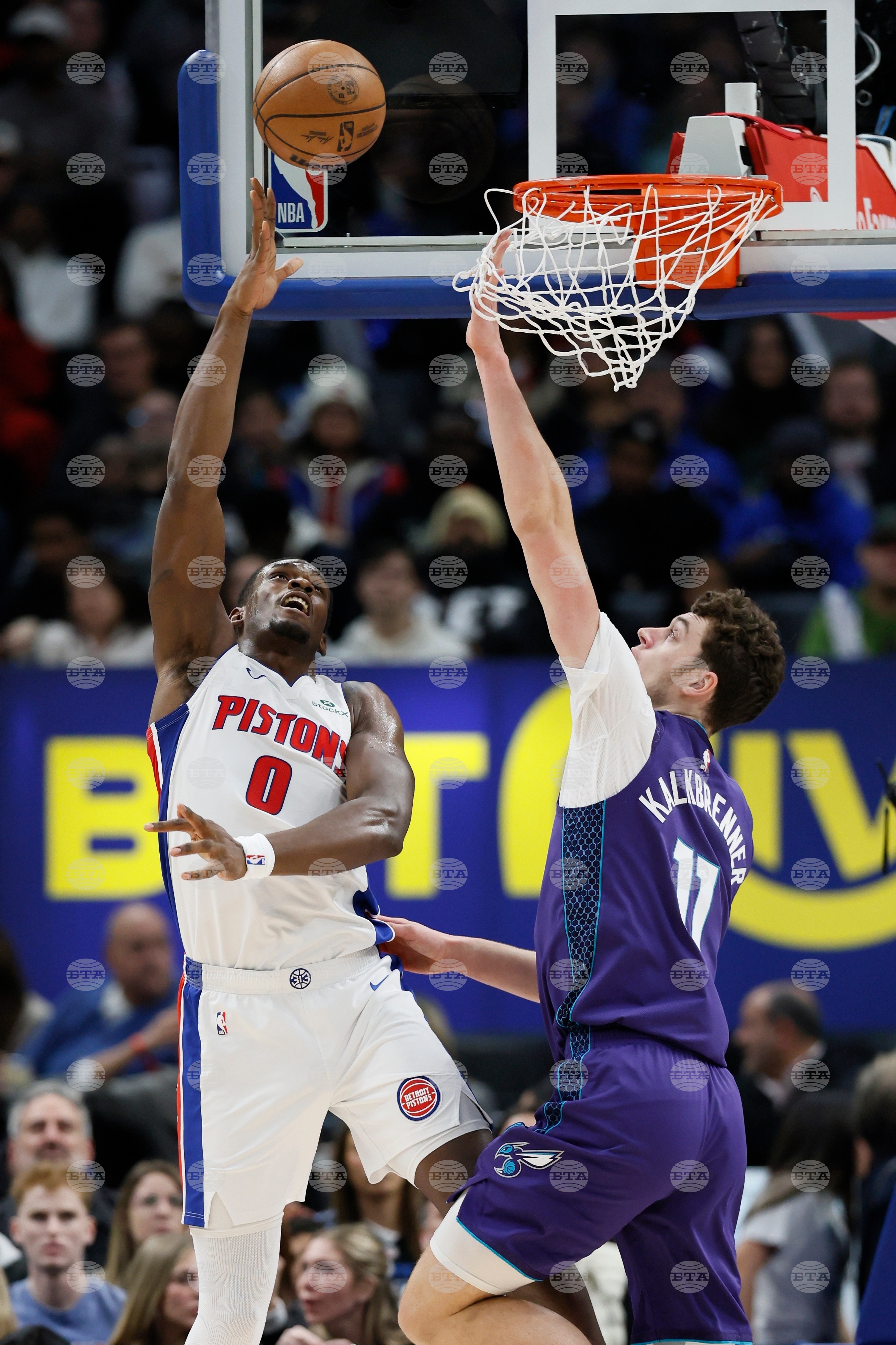 Hornets Pistons Basketball