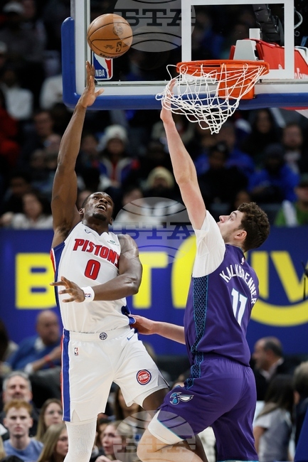 Hornets Pistons Basketball