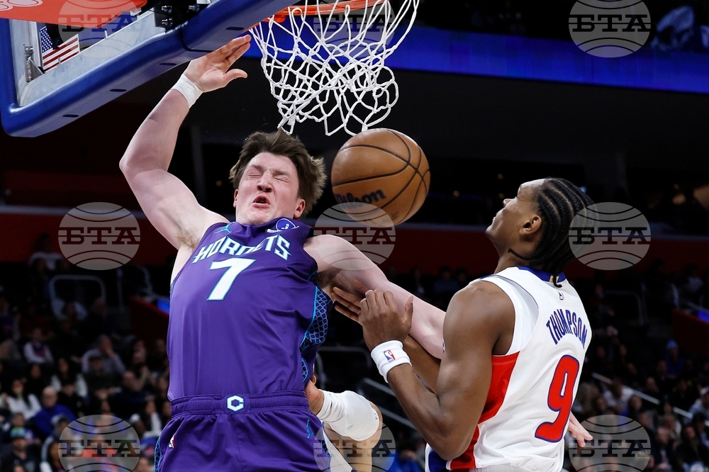 Hornets Pistons Basketball