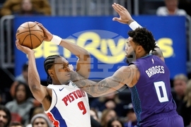 Hornets Pistons Basketball