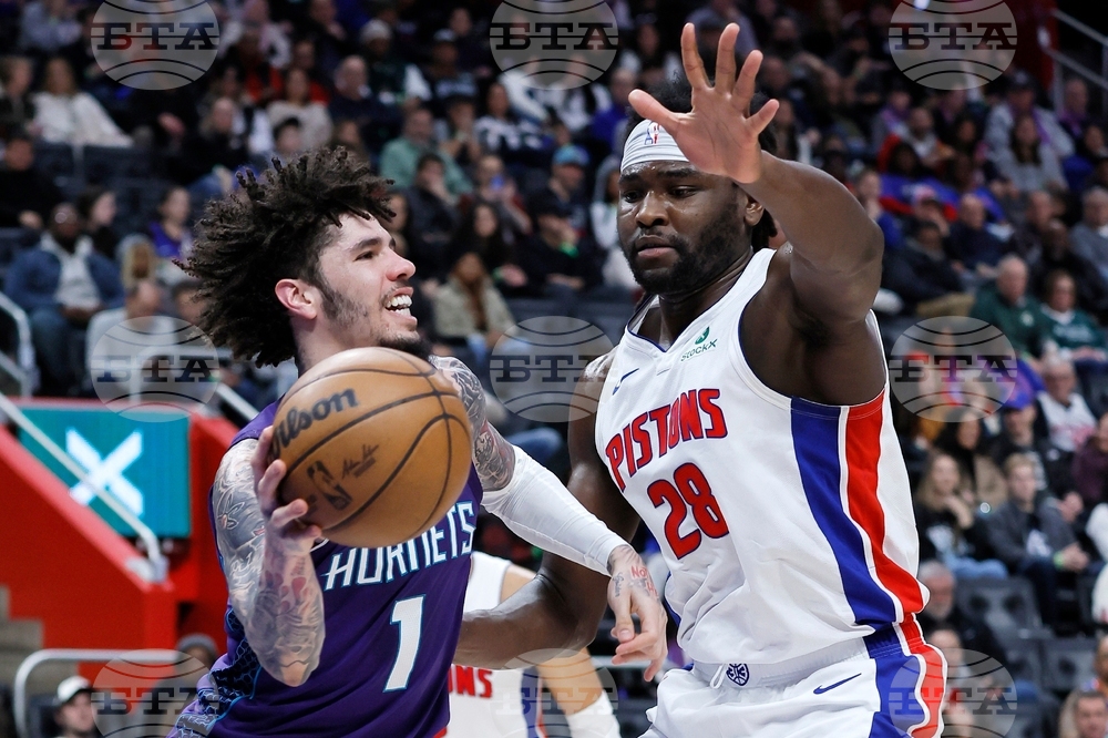 Hornets Pistons Basketball