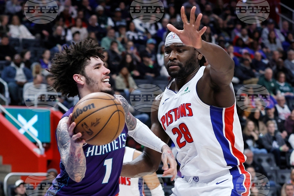 Hornets Pistons Basketball